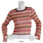 Juniors Almost Famous&#8482; Rylee Crochet Long Sleeve Tee - image 3
