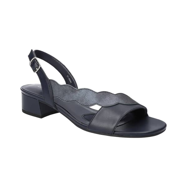 Womens Easy Street Chantell Asymmetrical Sandals