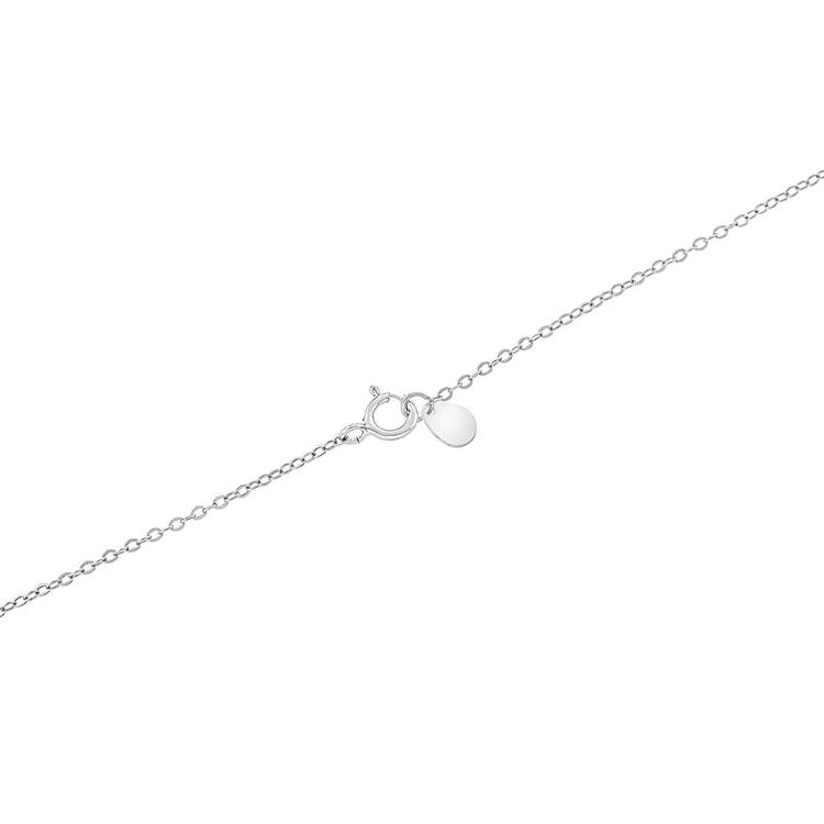 Athra Silver Plated Sand Dollar Pendant Necklace