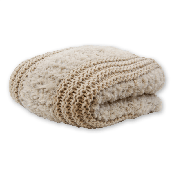 Donna Sharp Your Lifestyle Plush Knit Throw - image 