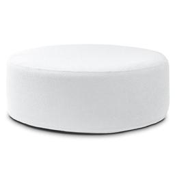 Jaxx Candler 44in. Luxe Boucle Round Couch Ottoman