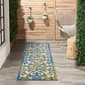 Nourison Aloha Scroll Print Indoor/Outdoor Runner - image 7