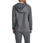 Womens DKNY Sport Space Dye Full Zip Hoodie with Pockets - image 3