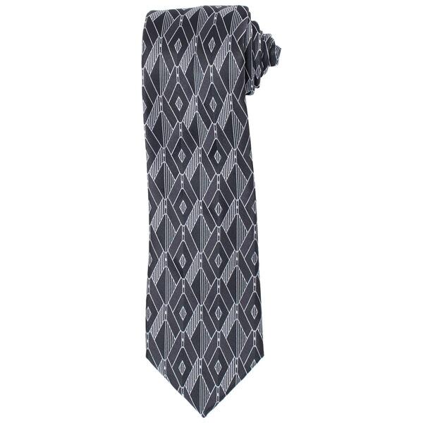 Mens Perry Ellis Dover Geometric Tie - image 