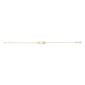 Haus of Brilliance 10kt. Gold Diamond Paperclip Link Bracelet - image 3