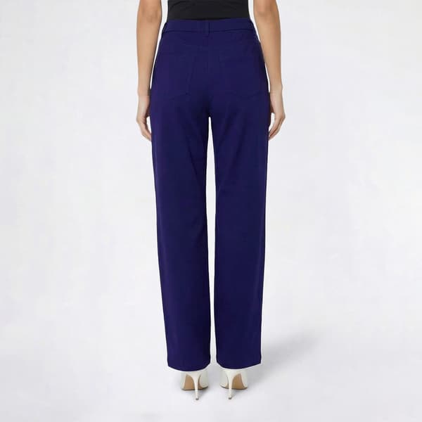 Womens Nicole Miller Straight Leg Ponte Dress Pants