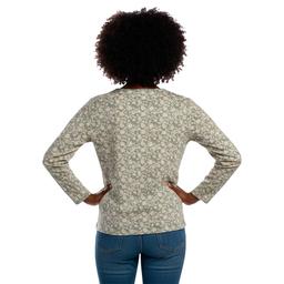 Petite Hasting & Smith Long Sleeve Cluster Ditsy Floral Tee