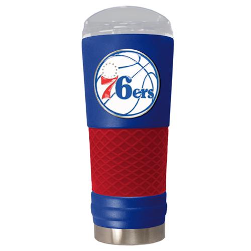 NBA Philadelphia 76ers DRAFT Powdered Coated Steel Tumbler