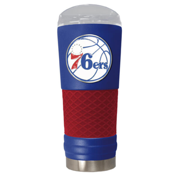 NBA Philadelphia 76ers DRAFT Powdered Coated Steel Tumbler - image 
