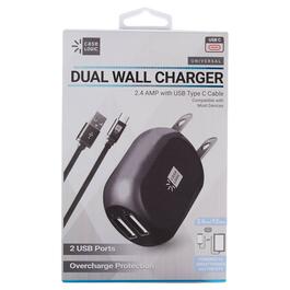 Case Logic 2.4 Amp Type C Wall USB Charger