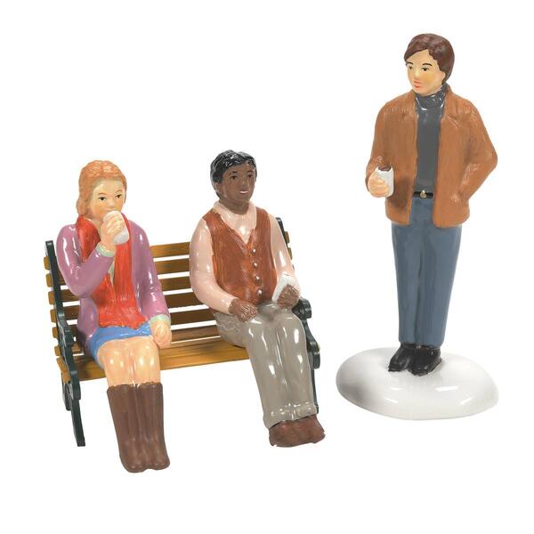 Department 56 Village Accessories Village Hipsters Set - image 