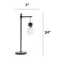 Lalia Home Barnlitt 1 Light Beacon Table Lamp w/Clear Glass Shade - image 5