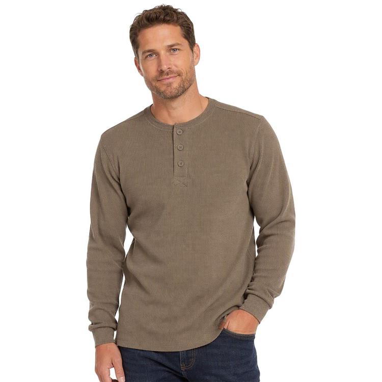 Mens Mountain Ridge Thermal Henley