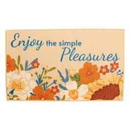 Nourison Floral Pleasure Mat