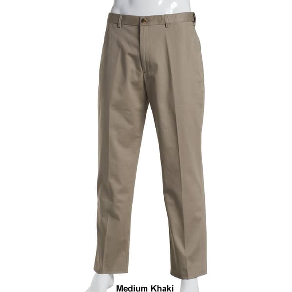Mens Haggar® Iron Free Classic Fit Flat Front Pants Boscov's