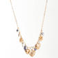 Ashley Floral/Heart/Beaded Charm Necklace - image 1