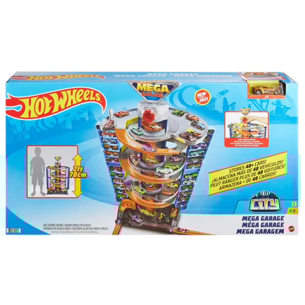 Hot Wheels mega City Garage