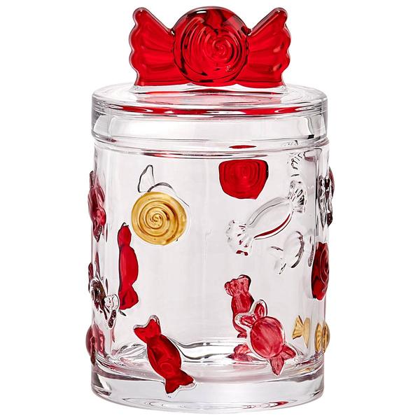 Godinger Crystal Candy Covered Box - image 