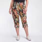 Plus Size Preswick & Moore Floral Tropical Millennium Capris - image 1