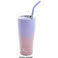 30oz. Insulated Tumbler with Straw - Ombre - image 4