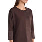 Petite Jones New York 3/4 Sleeve Blocked Dolman Serenity Tunic - image 3