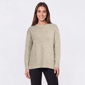 Womens Architect(R) Long Sleeve Oversized Nep Yarn Sweater - image 1