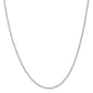 Gold Classics&#40;tm&#41; 0.8mm. 14kt. White Gold Spiga Chain Necklace - image 1