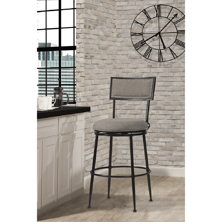 HH2 Home Theilmann Commercial Grade Counter Height Swivel Stool