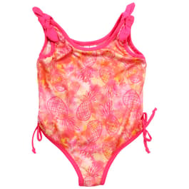 Girls &#40;4-6x&#41; Pink Platinum&#40;R&#41; Pineapple Sky One Piece Swimsuit