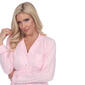 Womens White Mark Dotted Long Sleeve Pajama Set - image 5