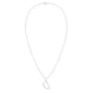 Nova Star® Sterling Silver Lab-Grown Diamond Initial D Pendant - image 3