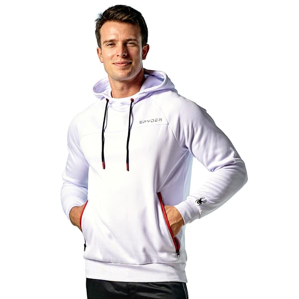 Mens Spyder Fleece Pullover Hoodie - image 