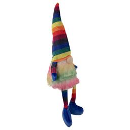Northlight Seasonal Striped Rainbow Springtime Gnome Figurine