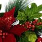 Northlight Seasonal 24in. Red Poinsettia Christmas Wreath - image 6