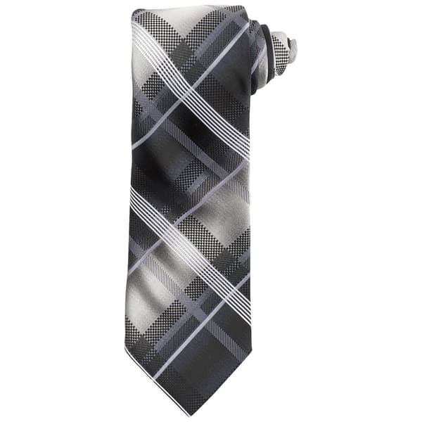 Mens Van Heusen(R) Shaded Plaid Tie - image 