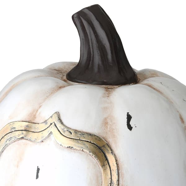 National Tree 13in. BOO Pumpkins - Set of 3