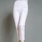 Womens Zac &amp; Rachel Solid Hue Millennium Slim Ankle Length Pants - image 1