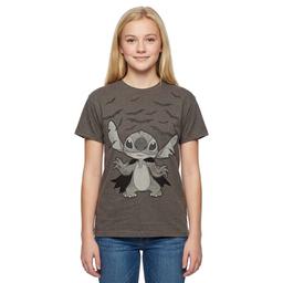 Juniors Freeze Stitch Bats Flocked Boyfriend Tee