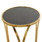 9th & Pike® Gold-Tone Metal Contemporary Accent Table - image 5