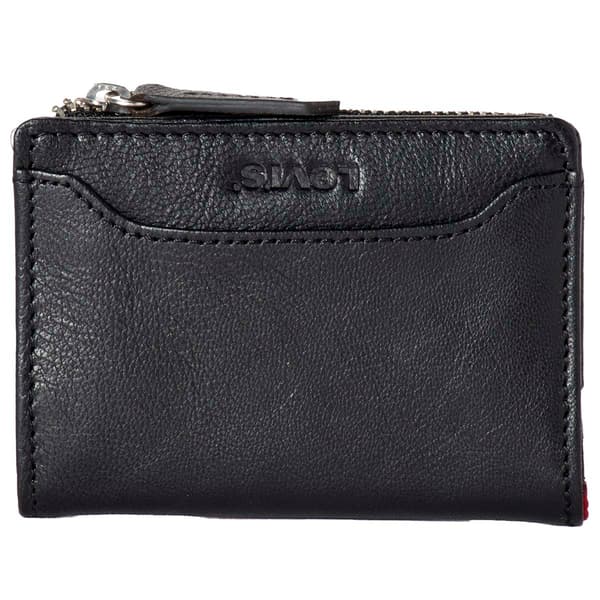 Mens Levi''s® Magnetic Card Case w/ Zipper