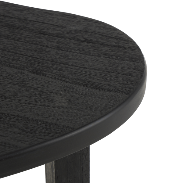 9th & Pike® Modern Black Wood Accent Table