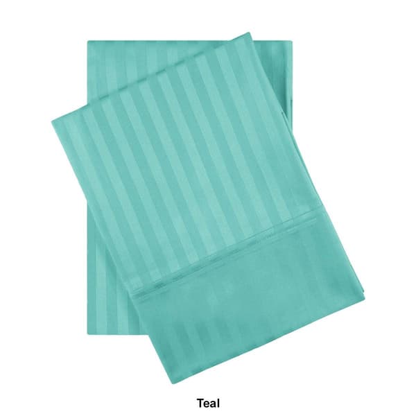 Superior 2pc. Egyptian Cotton Stripe Pillowcase Set