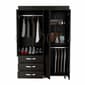 FM FURNITURE Janeiro Black Armoire - image 4