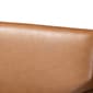 Baxton Studio Bianca Modern Wood & Faux Leather Effect Loveseat - image 5