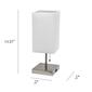 Simple Designs Petite Stick Lamps w/USB Port - Set of 2 - image 6