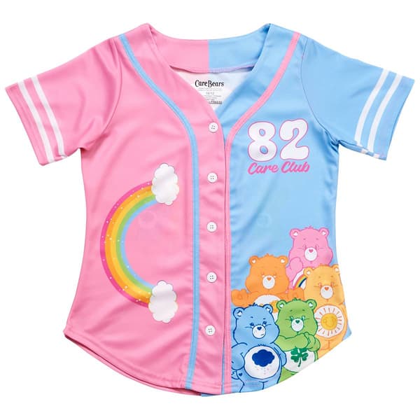Girls (7-16) Care Bears Care Club Baseball Jersey - image 