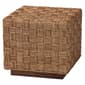 bali & pari Karina Bohemian Natural Seagrass End Table - image 1