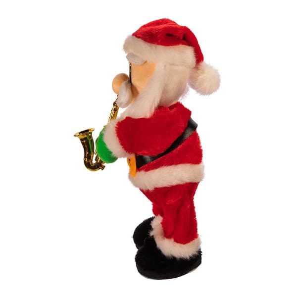 Kurt Adler 14in. Battery-Operated Dancing Jazz Santa