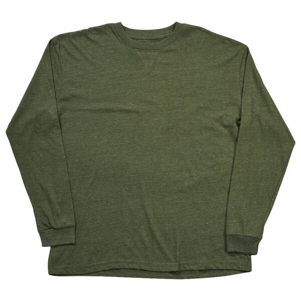 Mens Preswick & Moore Long Sleeve Pajama T-Shirt - Green - image 