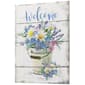Northlight Seasonal Spring Floral Welcome Wall Sign - image 4